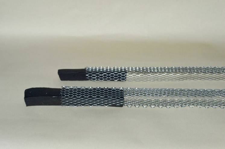 Крепёжный профиль для бентонитового шнура-гидропрокладки