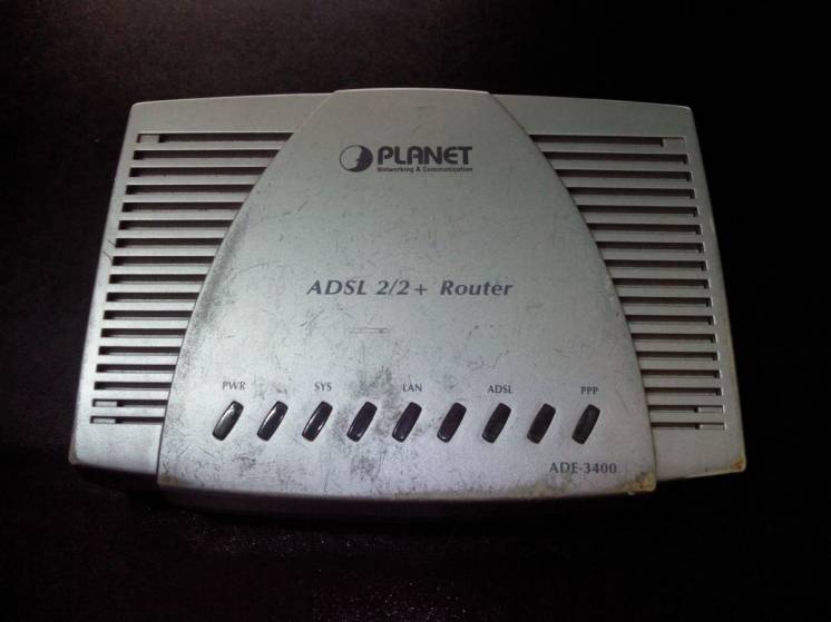 ADSL модем (Маршрутизатор) Router PLANET ADE-3400