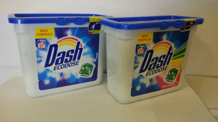DASH Еcodose капсулы для стирки 27шт (27 стирок)