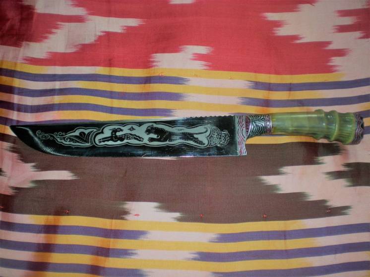 Нож узбекистан хозяйственно - сувенирный