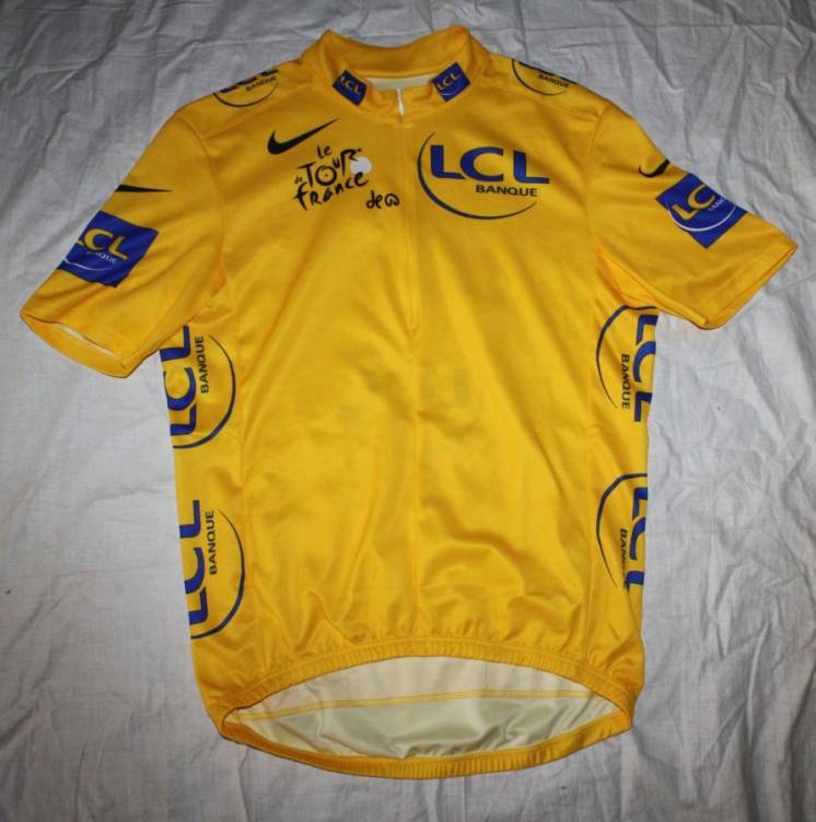 Жёлтая майка лидера Le Tour De France Nike оригинал (Италия)