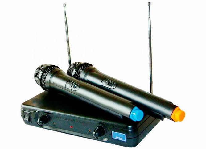 Микрофони UKS 500-2 радиосистема 2-ва микрофона