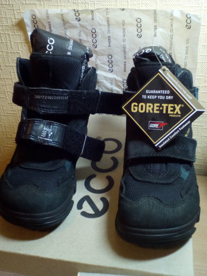 Детские зимние ботинки на мальчика ECCO SNOWBOARDER GORE-TEX 30 размер