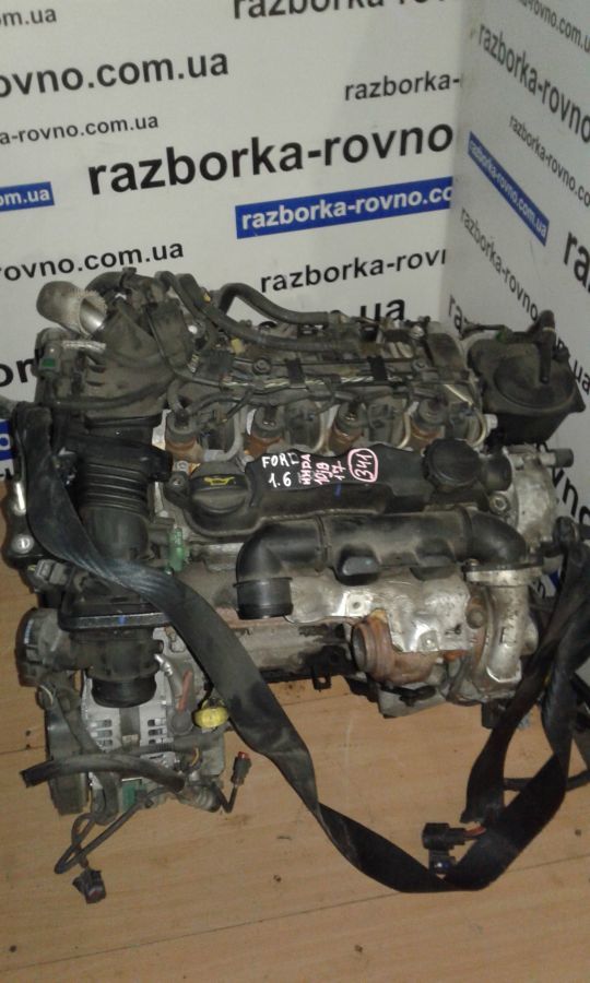 Двигатель, АКПП/МКПП Ford Fiesta HHDA10JB17 1.6TDCI 2006г