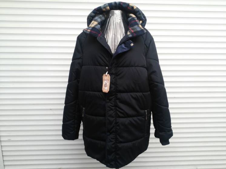 мужская зимняя  модельная  куртка 3 XL- 6XL  р-ры