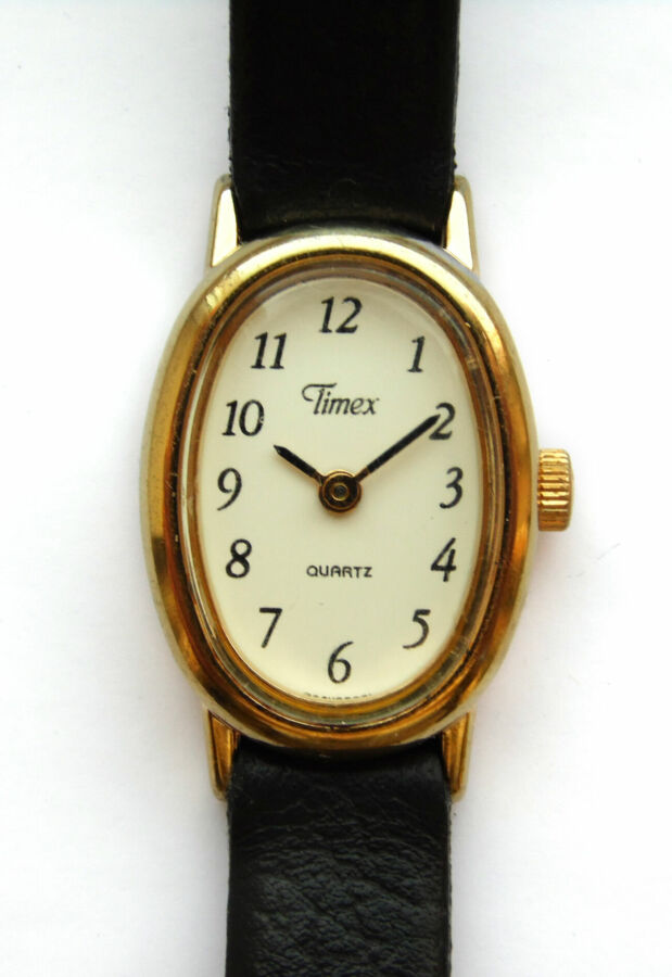 Timex винтажные часы из США кожаный ремешок сборка Virgin Island