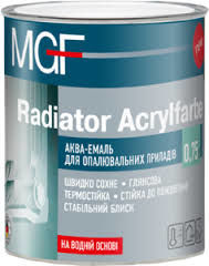 Эмаль для отопительных приборов MGF Radiator Acrylfarbe 0,75 л