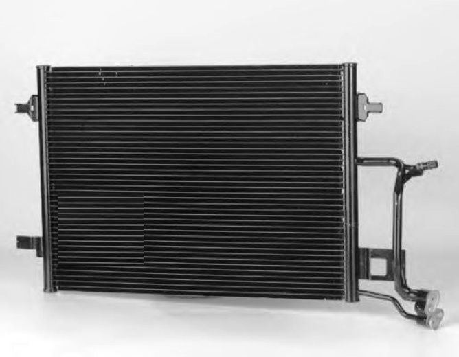 Радиатор кондиционера Audi A4 конденсер Ауди А4