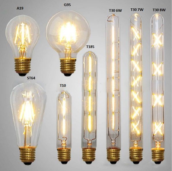 Светодиодные Лампы Эдисон