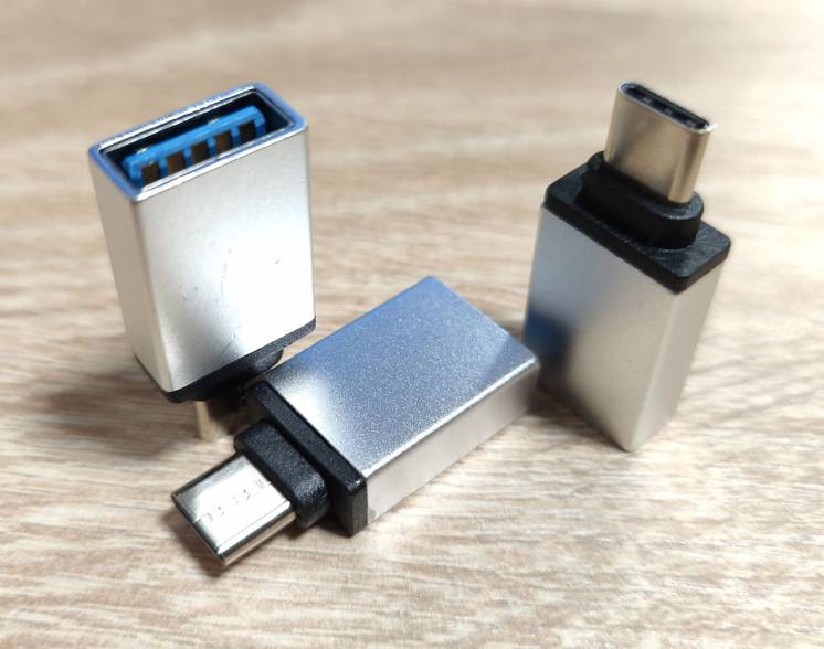USB Type-C на USB 3.1, OTG переходник.