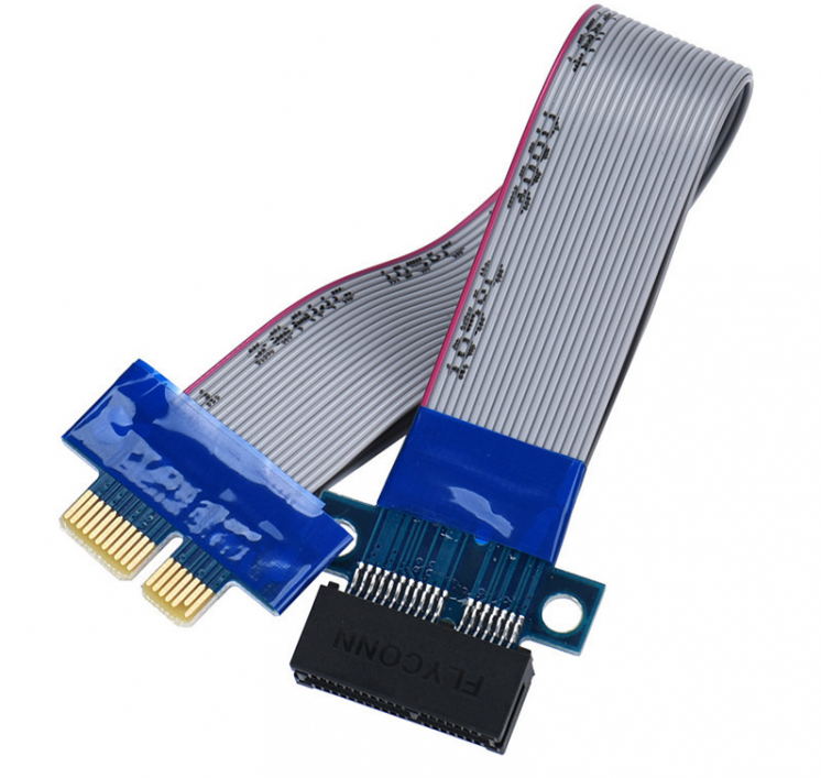 Райзер Riser PCI-E 1x to 1x