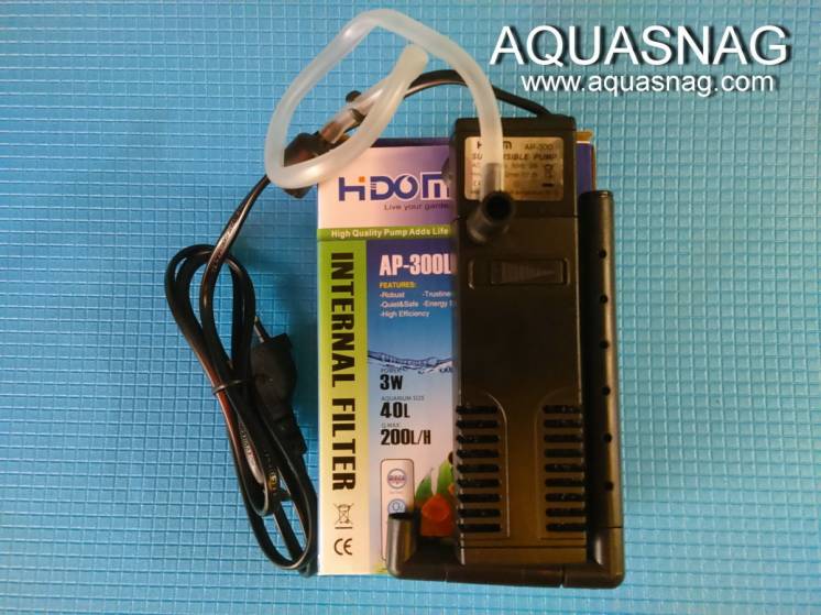 Фильтр для аквариума Hidom Ap-300l до 40л