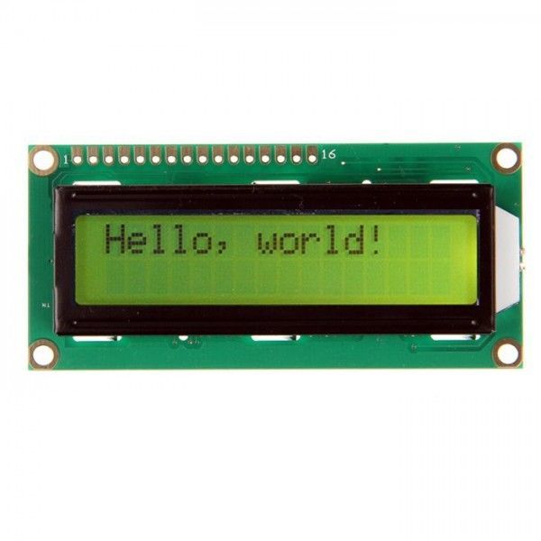 ЖК дисплей LCD1602 модуль для Arduino, PIC, AVR 16х2 синий, зелений