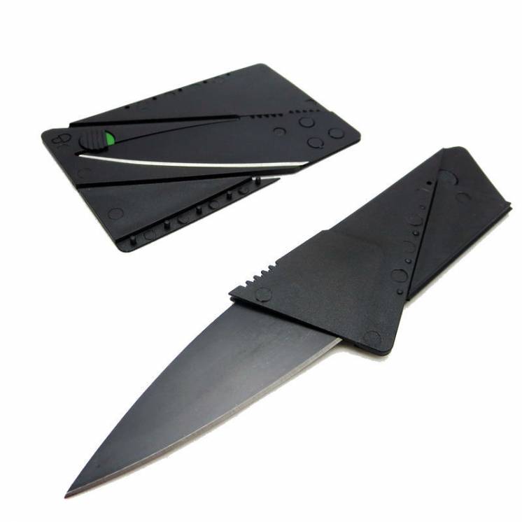 Нож кредитка Cardsharp 2 Карманный Нож (Кредитка-Визитка)
