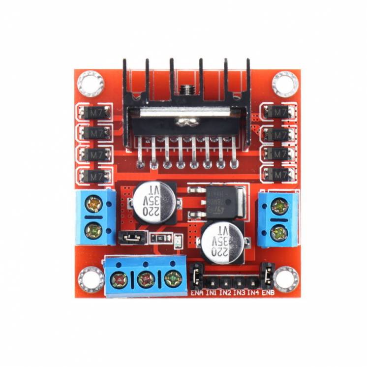 L298N Драйвер шагового двигателя для Arduino, Raspberry PI, PIC, AVR