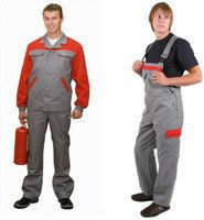 Костюм мужской, рабочая одежда для механиков, строителей