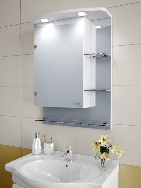 Шкаф зеркальный в ванную Т86-S