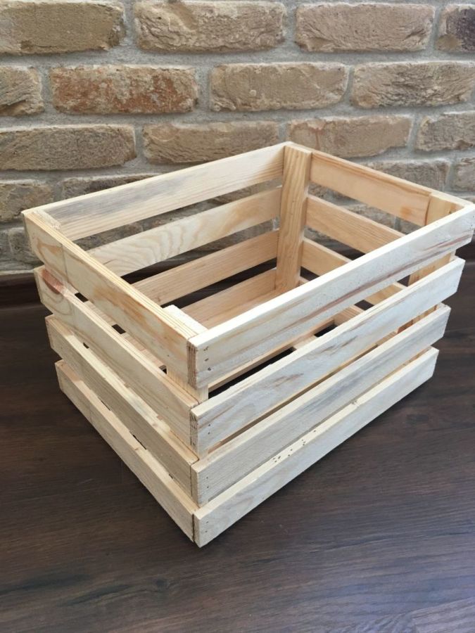 Ящики деревянные для дизайна