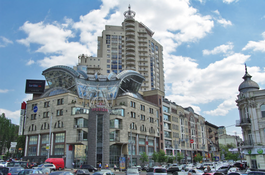 Центр Киева продажа офиса в БЦ класса В+  «Европа Плаза»