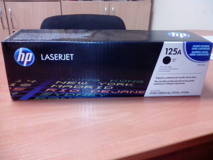 Картридж тонерный HP 125A для Color LJ CP1215/CP1515/CM1312 Black
