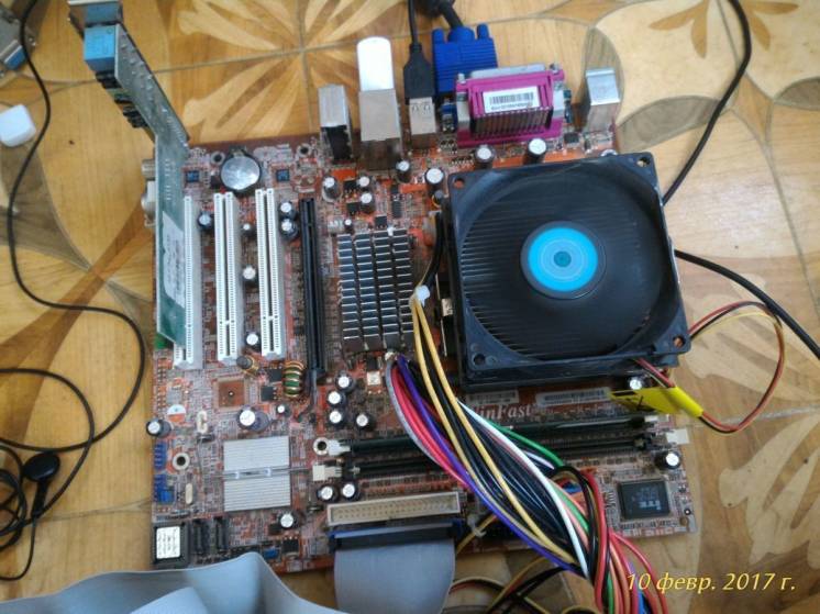 Комплекты MB+CPU+Cooler+RAM Socket 754 Semprone x64
