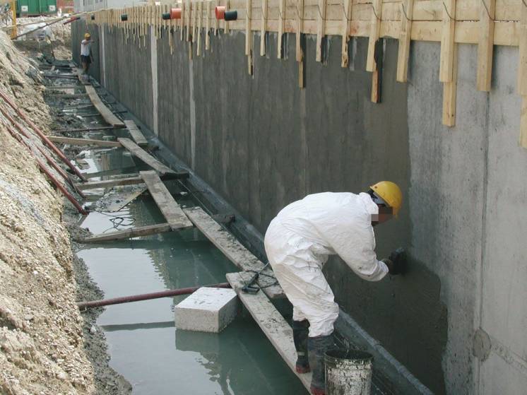 Гидроизоляция бетона.