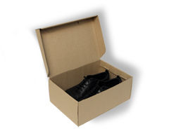 Коробка для обуви 260х170х100 бурая