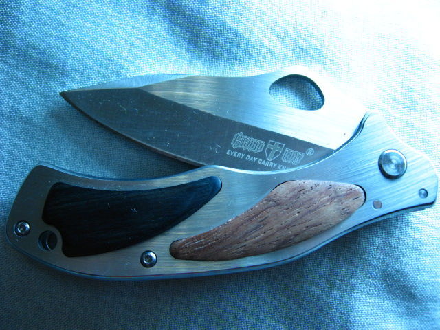 GrandWay нож туристический, складной, механический
