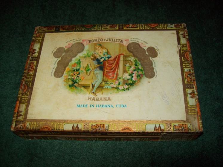 Коробка от сигар ROMEO Y JULIETA Куба