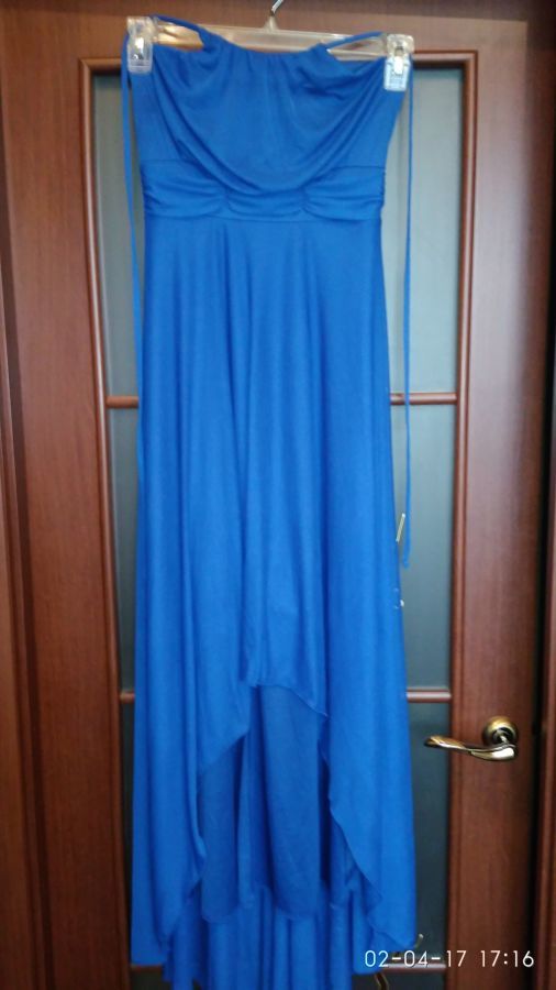Платье синее открытое 44р.Bonprix.