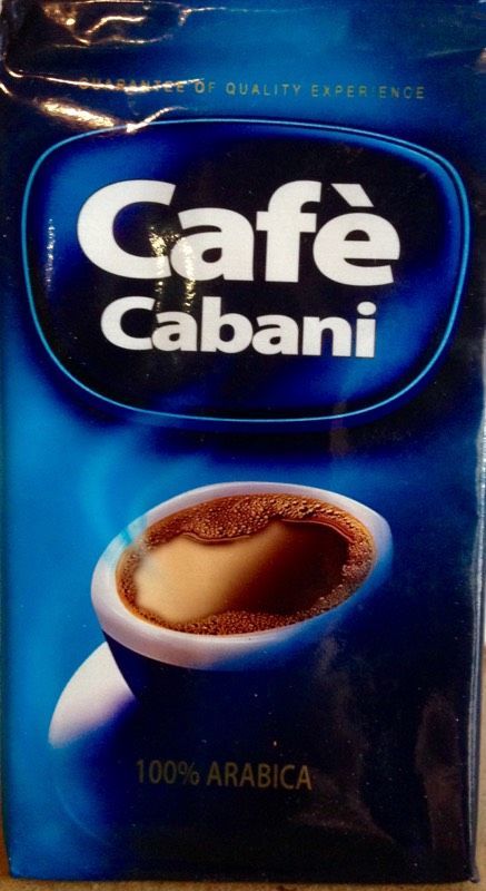 Кофе молотый 100% арабика. Cafe Cabani