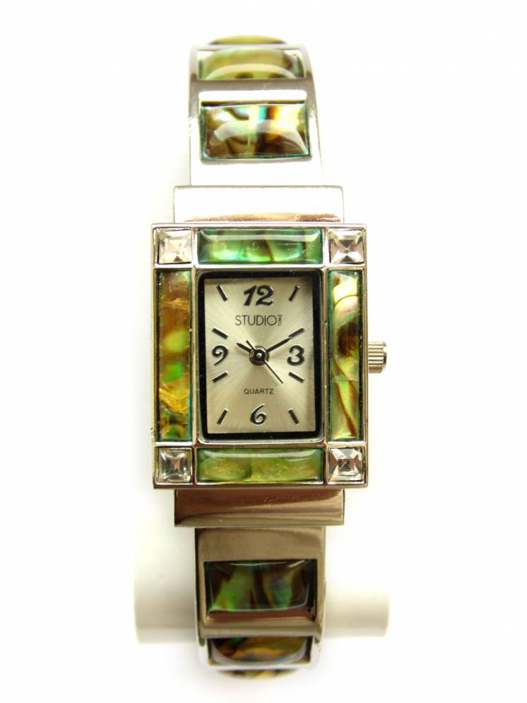 Studio Time часы из США с перламутровыми вставками мех. Japan SII
