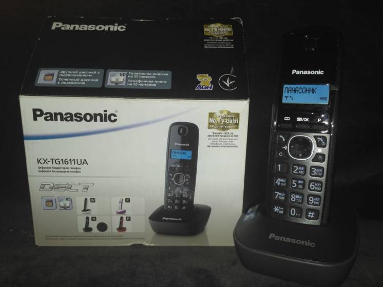 Телефон Panasonic KX-TG 1611 UAH