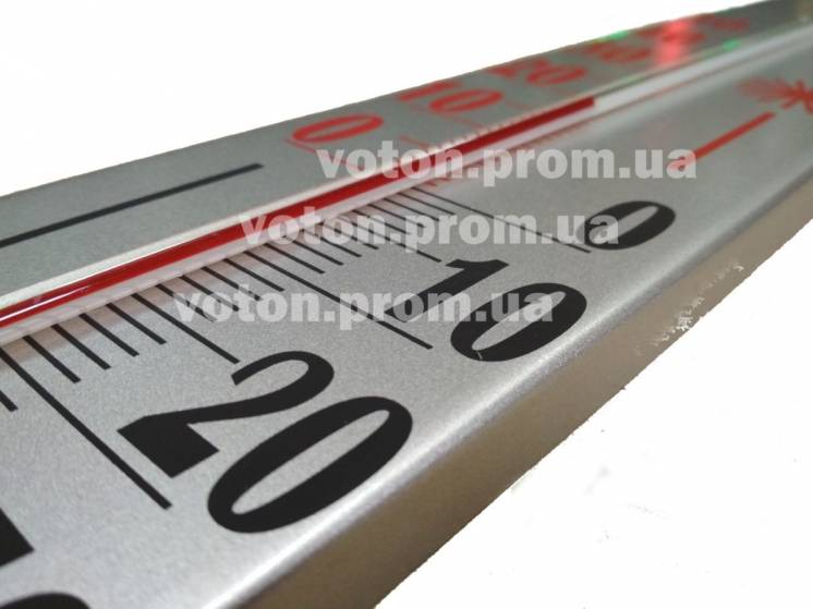 Большой фасадный термометр (градусник наружный)