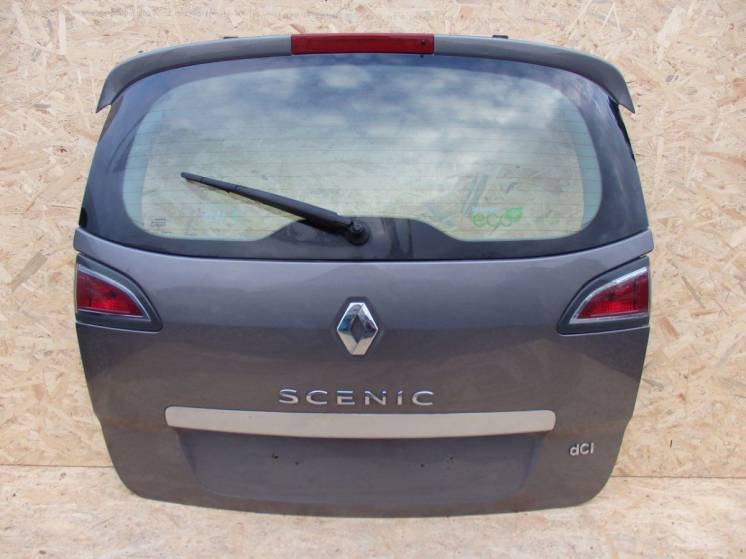 Renault scenic iii крышка багажника задняя зад