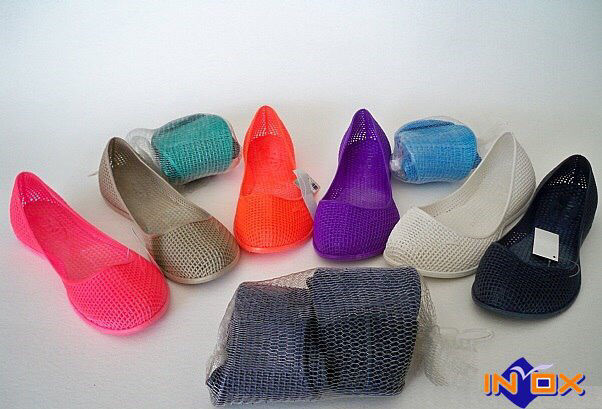 Турецкие резиновые балетки обувь для лето пляжные силиконовые in ox