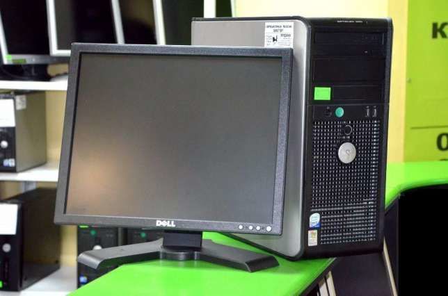 Недорогой офисный 2х ядерный компьютер с монитором 17 дюймов!