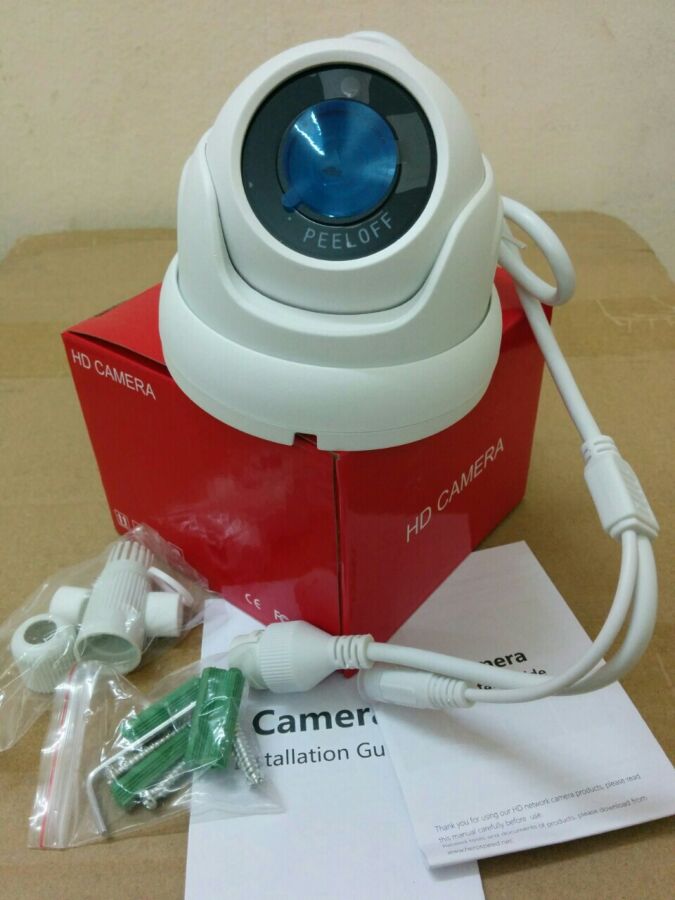 Новая IP видеокамера 3 Mp / PoE / f=2.8 mm / Onvif, HIkvision/ Звук