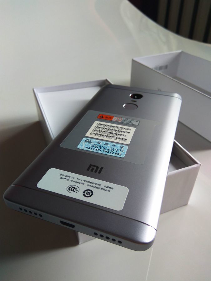 Смартфон Xiaomi Redmi Note 4X 3/32 grey Snapdragon 625