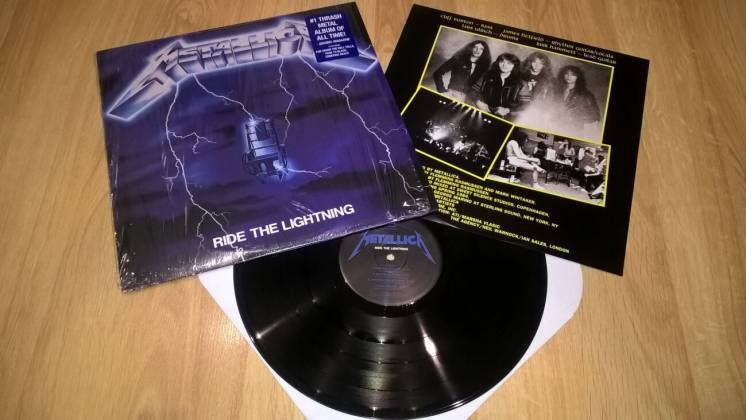Metallica (ride The Lightning) 1984. Lp. 12. пластинка. Europe. M/m