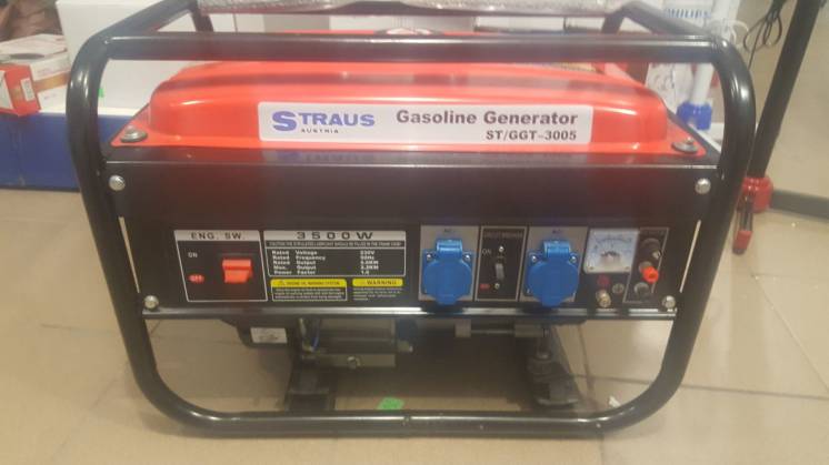 Бензиновий-генератор-STRAUS-GazolineGenerator ST/GG-3005