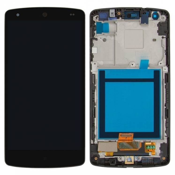Дисплейный модуль(сенсор+дисплей) c рамкой для LG D820,D821 Nexus 5