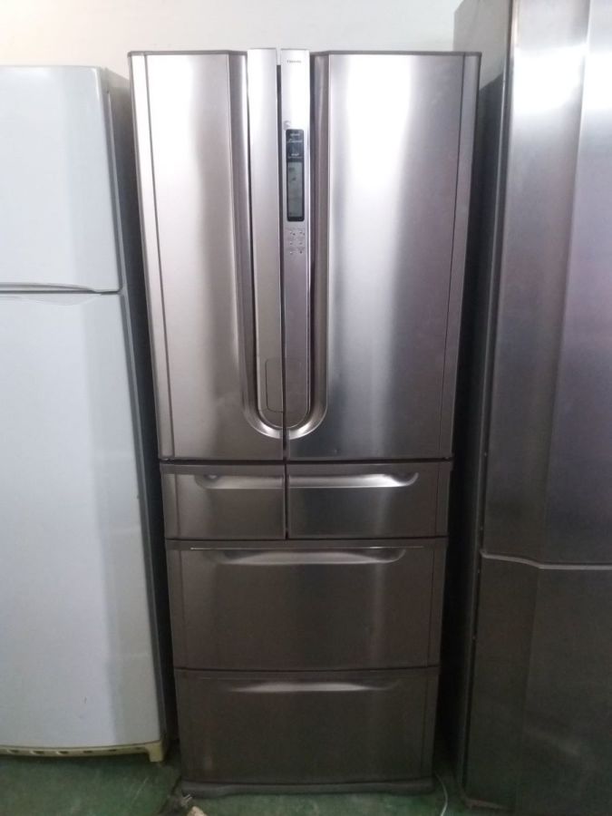 Холодильник Toshiba GR-L42FR (Side-by-Side,нержавейка) No Frost