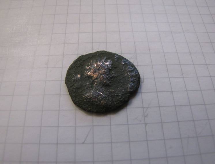 Монета Древнего Рима (Колония): тетрассарий 3 века н.э.