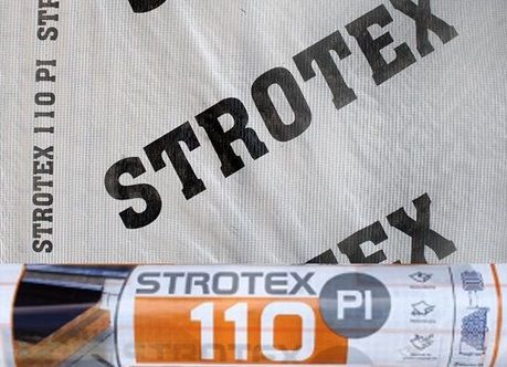 Strotex паробарьер KF PI 110, гидроизоляционная пленка Strotex 110 PP
