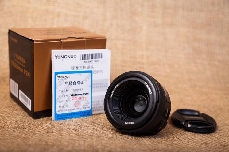 Yongnuo YN 35mm f/2N для Nikon в Украине! Гарантия, наложенный платеж!