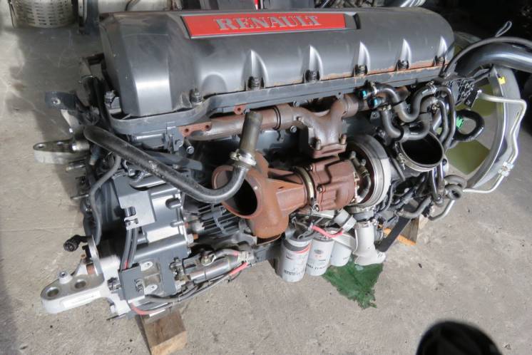 Комплектный двигатель renault премиум 460 dxi eev