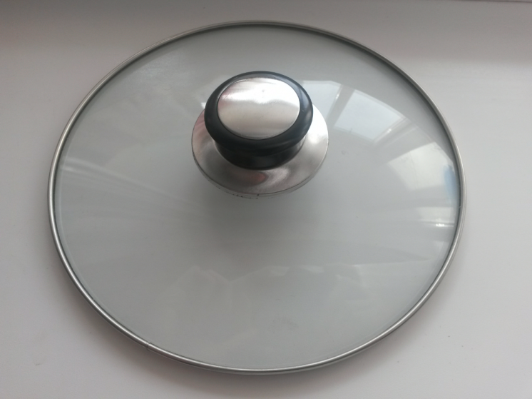Крышка для кастрюли сковороды. от 14 см до 32 см Жаропрочное стекло.
