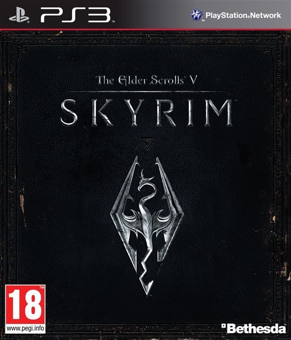 Skyrim The Elder Scrolls V PS3 диск