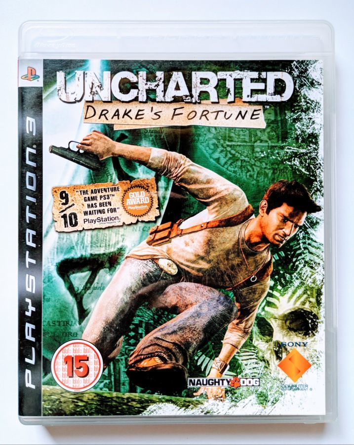 Uncharted Drake's Fortune Ps3 диск